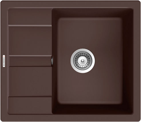 Мойка для кухни Schock Optima 45D Cristalite мокка
