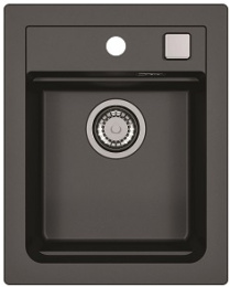 Мойка для кухни Alveus Atrox 10 Carbon G91, клапан-автомат
